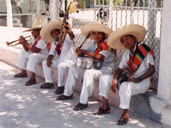 Live muziek tref je in heel Mexico